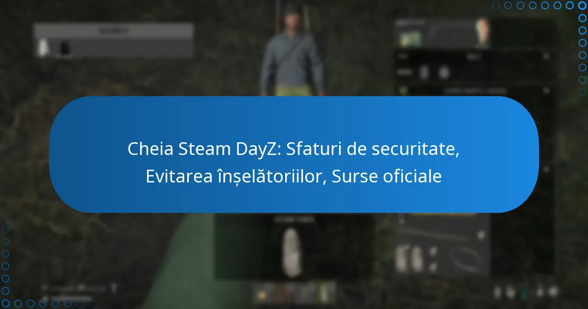 Cheia Steam DayZ: Sfaturi de securitate, Evitarea înșelătoriilor, Surse oficiale