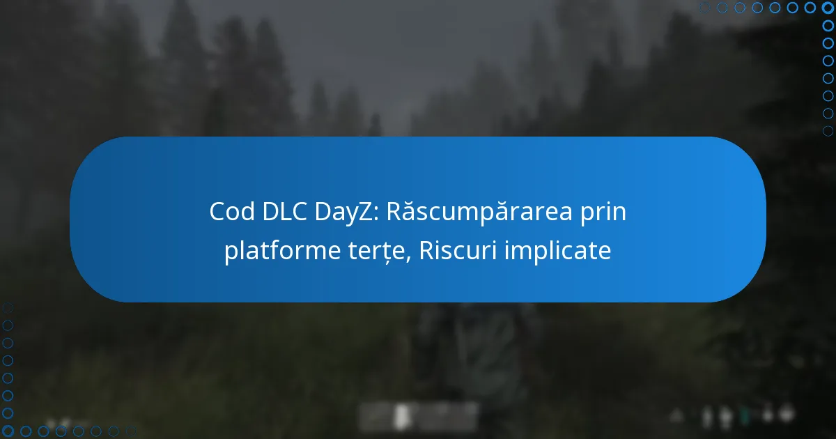 Cod DLC DayZ: Răscumpărarea prin platforme terțe, Riscuri implicate